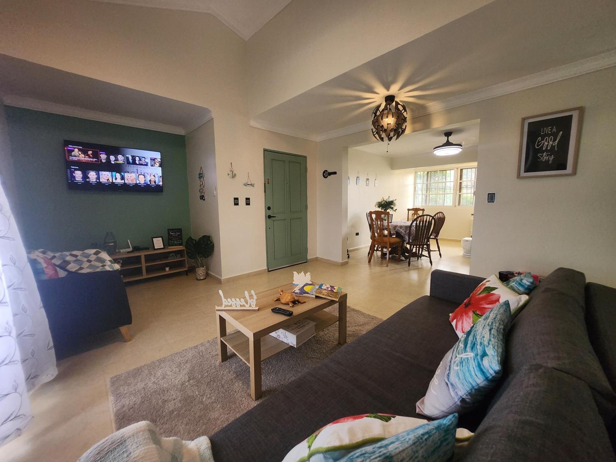 Casita Linda Larimar - 2Br Apartment With Rooftop, Bay Views, Fast Wifi, Near Beach In Barahona Luaran gambar