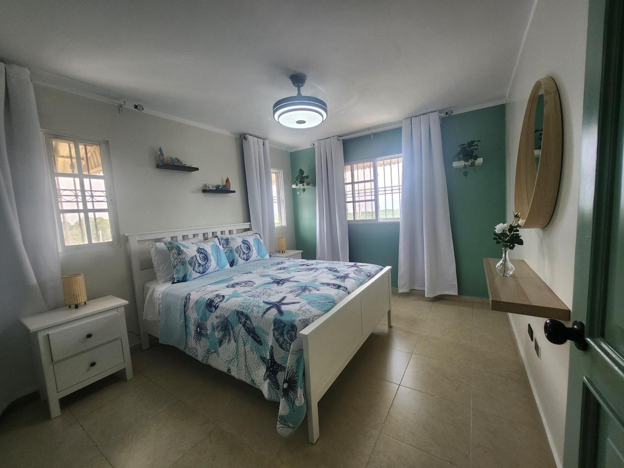 Casita Linda Larimar - 2Br Apartment With Rooftop, Bay Views, Fast Wifi, Near Beach In Barahona Luaran gambar